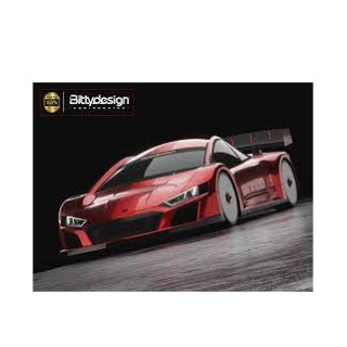 Bittydesign Eptron 1/10 TC 190mm – Carrocería RC Ligera y Aerodinámica