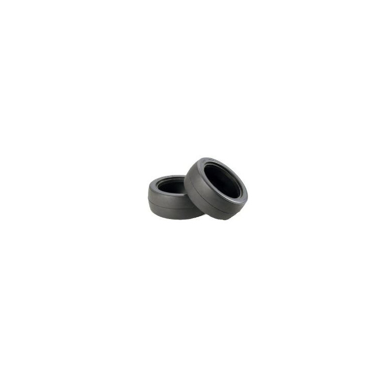 Gomas Tamiya Wide Racing Slick 32 mm con Espuma – Neumáticos RC Alto Rendimiento