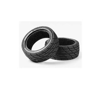 Gomas Tamiya M2 Radial 26 mm – Neumáticos RC Comp. Medio para Pistas Polvorientas
