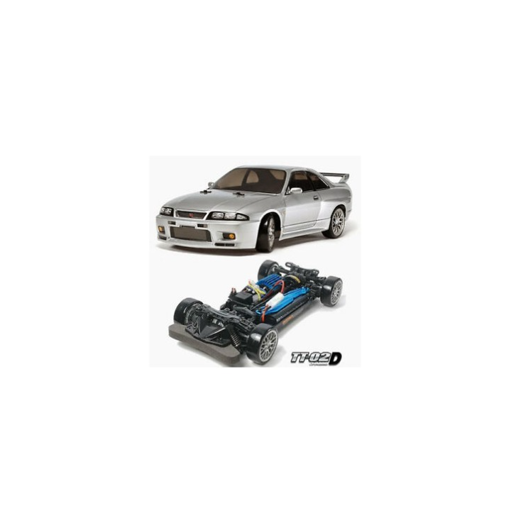 TAMIYA TT-02D Spec Nissan Skyline GT-R R33 | Coche Drift RC 1/10
