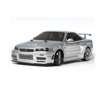 TAMIYA TT-02D Spec Nissan Skyline R34 GT-R LED | Coche Drift RC 1/10