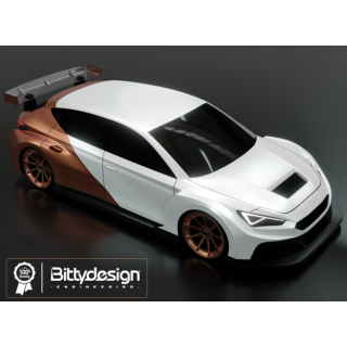 Bitty Design Hiberya 1/10 FWD – Carrocería Pintada 190mm