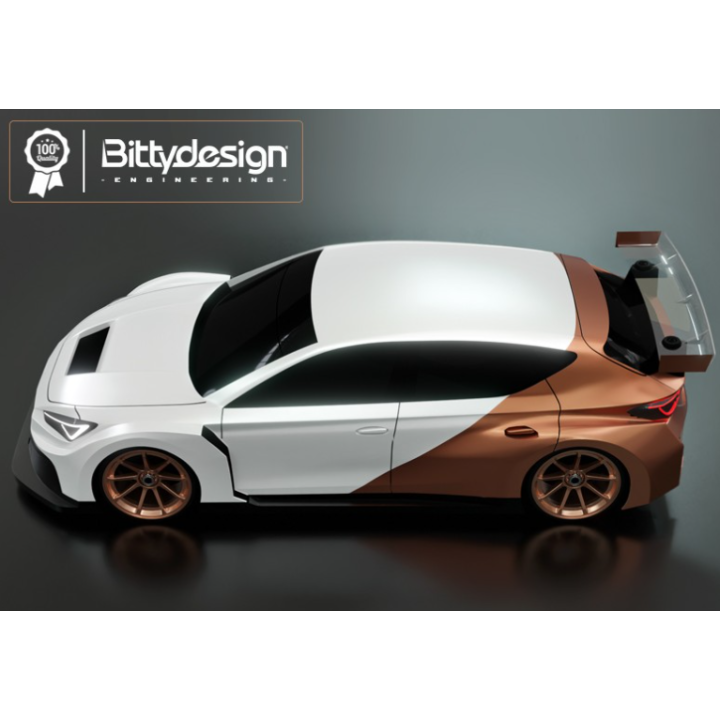 Bitty Design Hiberya 1/10 FWD – Carrocería Pintada 190mm