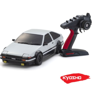 Kyosho Fazer D2 Toyota Sprinter Trueno AE86 White 1:10 Drift Readyset