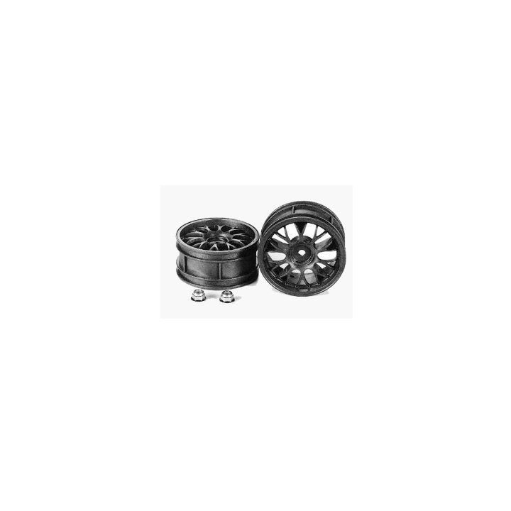TAMIYA Reinforced One-Piece Mesh Wheels (1 Pair) – Llantas RC Reforzadas
