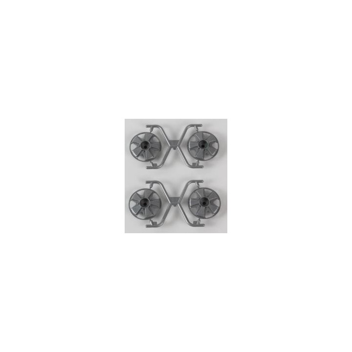 TAMIYA Porsche 5 Spoke Wheel Cap – Tapacubos Original para Llantas RC