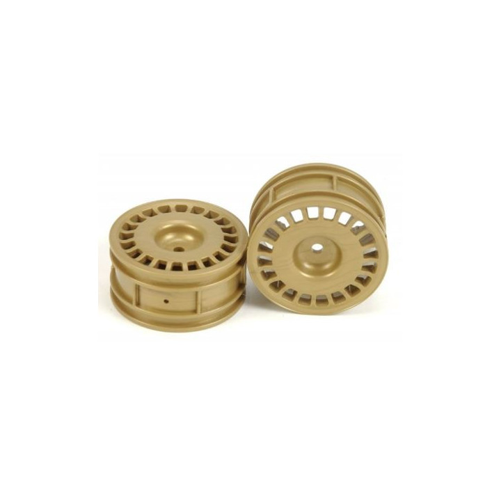 TAMIYA Subaru Impreza Rally Dish Wheels (2Pcs) – Llantas Rally RC