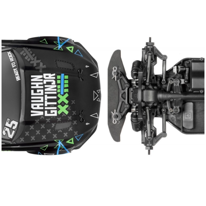 HPI RS4 Sport3 Drift RTR Carrocería Ford Mustang Vaughn Gittin Jr. 1/10