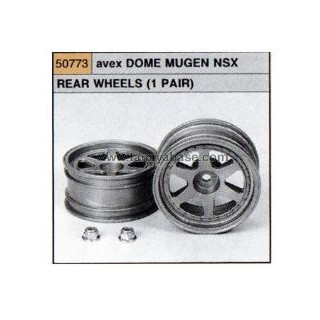 TAMIYA Dome Mugen NSX Rear Wheels – Llantas Traseras RC NSX