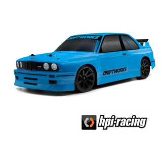 HPI RS4 Sport3 Drift RTR BMW E30 Driftworks 1/10 Eléctrico