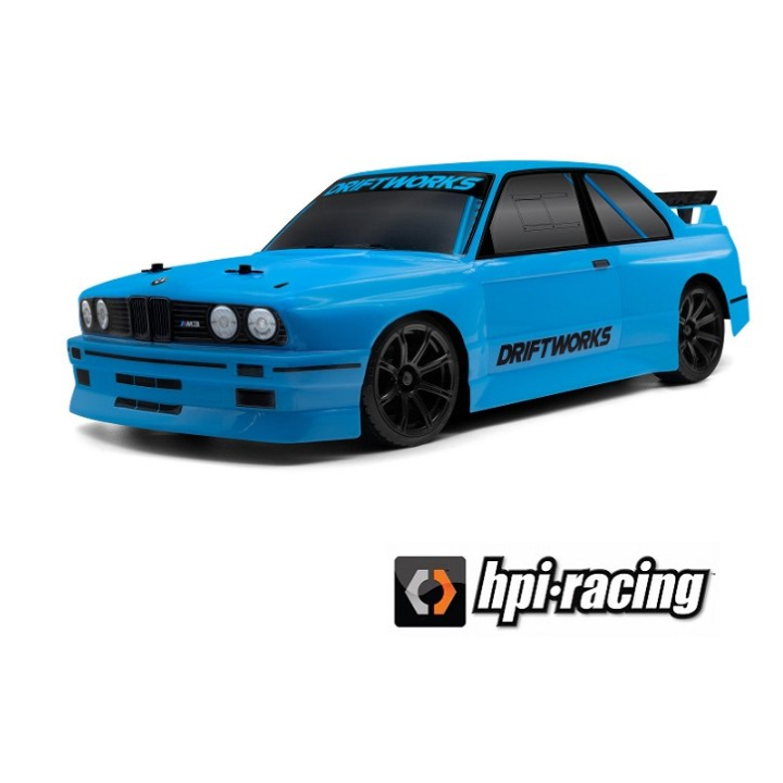 HPI RS4 Sport3 Drift RTR BMW E30 Driftworks 1/10 Eléctrico