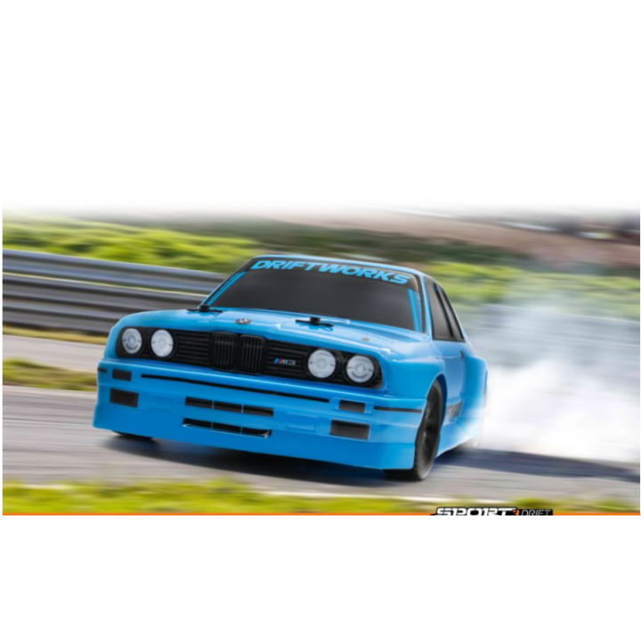 HPI RS4 Sport3 Drift RTR BMW E30 Driftworks 1/10 Eléctrico