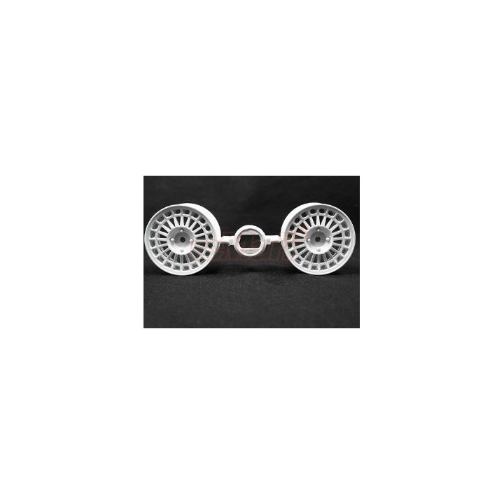 TAMIYA Lancia Delta Rally Dish Wheels (2Pcs) – Llantas RC Rally