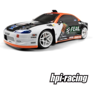 HPI RS4 Sport3 Drift RTR Nissan Silvia S15 Odi Bakchis 1/10 Eléctrico