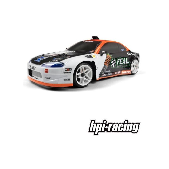 HPI RS4 Sport3 Drift RTR Nissan Silvia S15 Odi Bakchis 1/10 Eléctrico