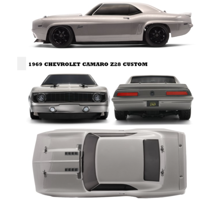HPI RS4 Sport3 Drift RTR 1969 Chevrolet Camaro Z28 Custom 1/10 Eléctrico