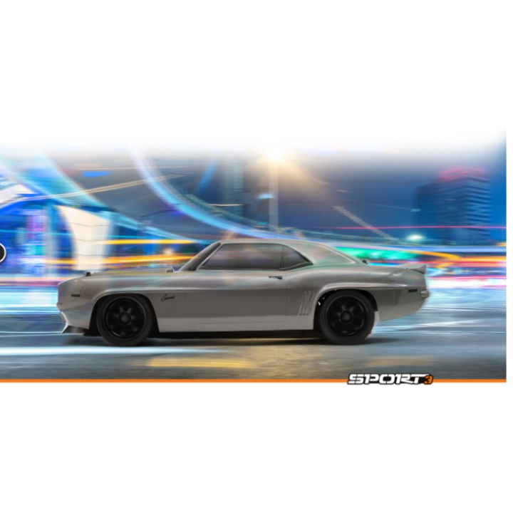 HPI RS4 Sport3 Drift RTR 1969 Chevrolet Camaro Z28 Custom 1/10 Eléctrico