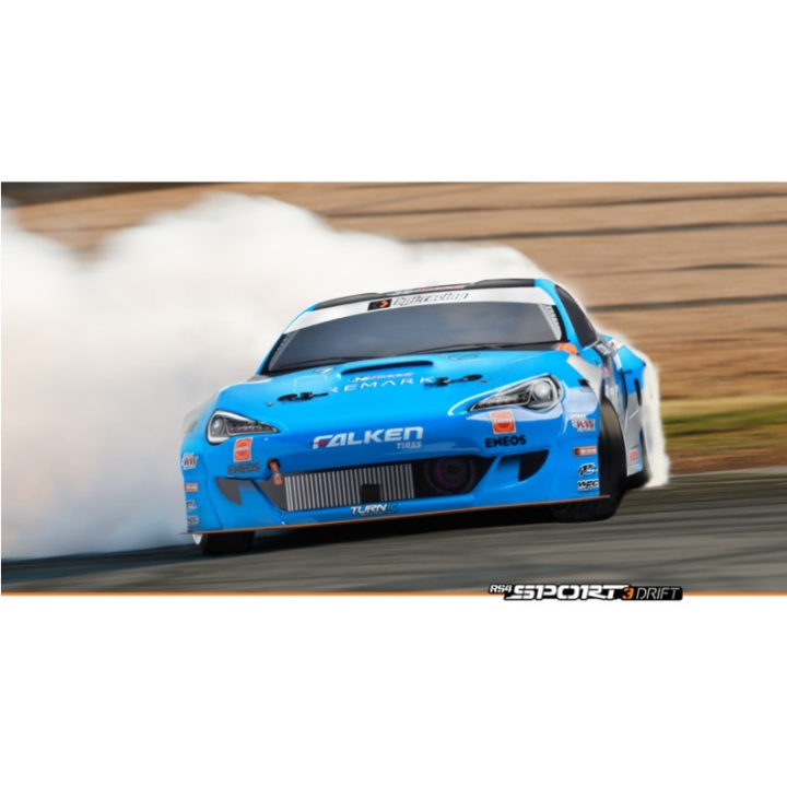 HPI RS4 Sport3 Drift RTR Subaru BRZ Dai Yoshihara 1/10 Eléctrico