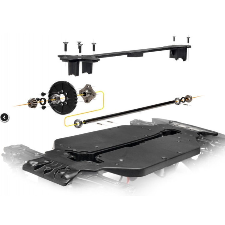 HPI RS4 Sport3 Drift RTR Subaru BRZ Dai Yoshihara 1/10 Eléctrico
