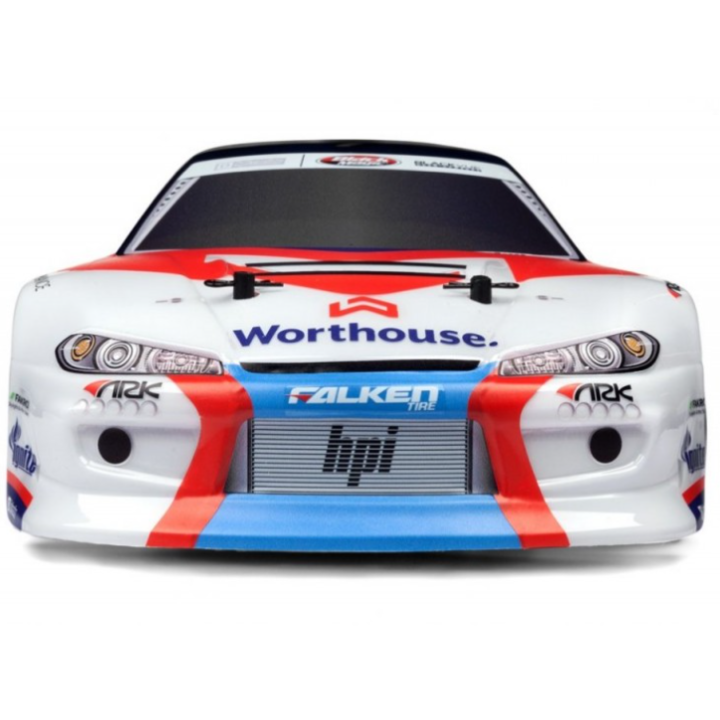 HPI RS4 Sport3 Drift RTR Team Worthouse Nissan S15 1/10 Eléctrico