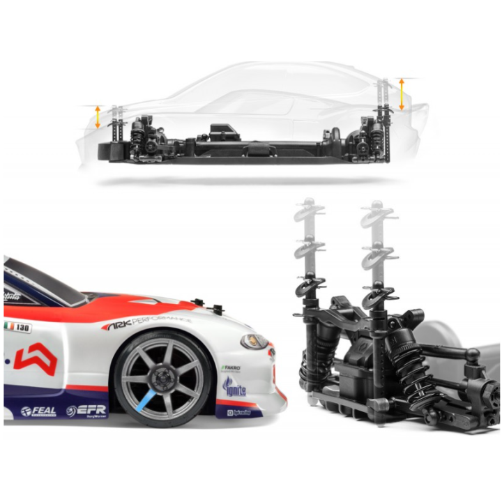 HPI RS4 Sport3 Drift RTR Team Worthouse Nissan S15 1/10 Eléctrico