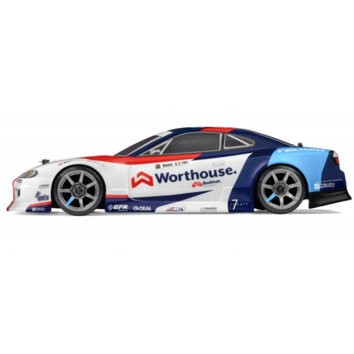 HPI RS4 Sport3 Drift RTR Team Worthouse Nissan S15 1/10 Eléctrico