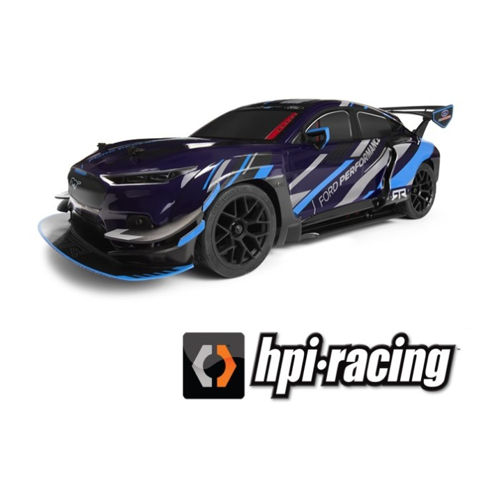 HPI RS4 Sport3 Ford Mustang Mach-E 1400 Blue 1/10 Eléctrico