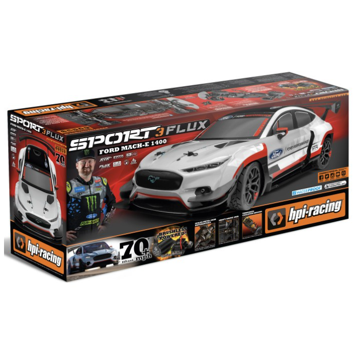 HPI RS4 Sport3 Flux Ford Mustang Mach-E 1400 1/10 Eléctrico