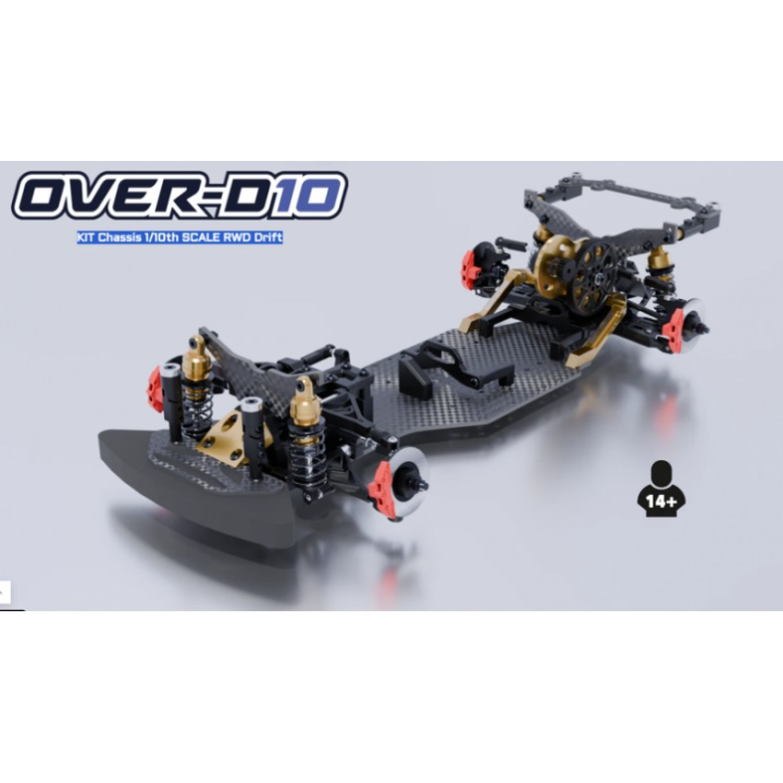 Hobbytech Over D10 RWD Drift Chassis Kit (Combo) | Chasis 1/10 RC