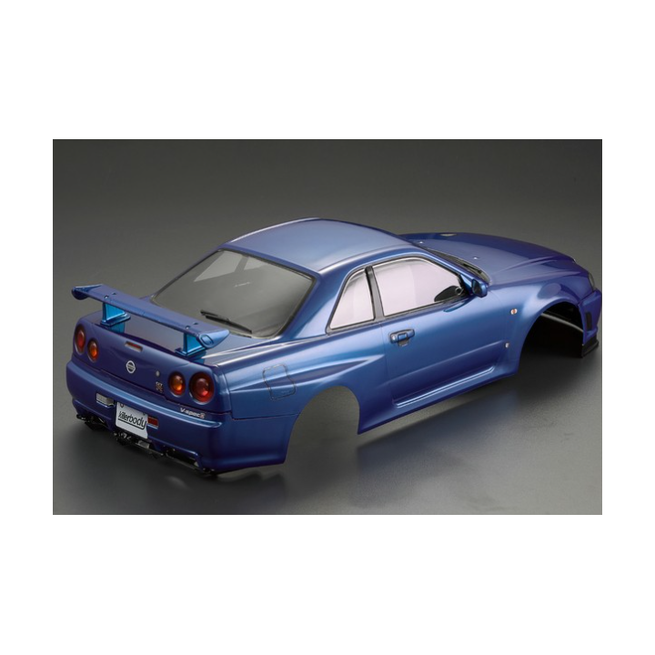 Killerbody Nissan Skyline R34 · Carrocería RC 1/10 Pintada y Lista para Usar