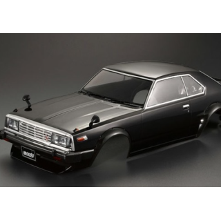 Killerbody Nissan Skyline 2000 (1980) "Black" · Carrocería RC 1/10 Pintada y Lista para Usar