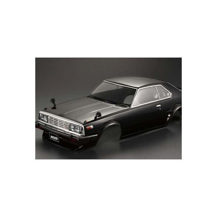 Killerbody Nissan Skyline 2000 (1980) "Black" · Carrocería RC 1/10 Pintada y Lista para Usar