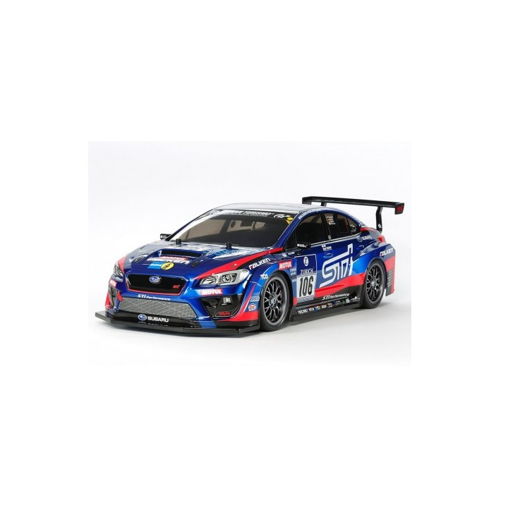 Carrocería Tamiya Subaru WRX Nurburgring 1/10 – Detallada y Lista para RC