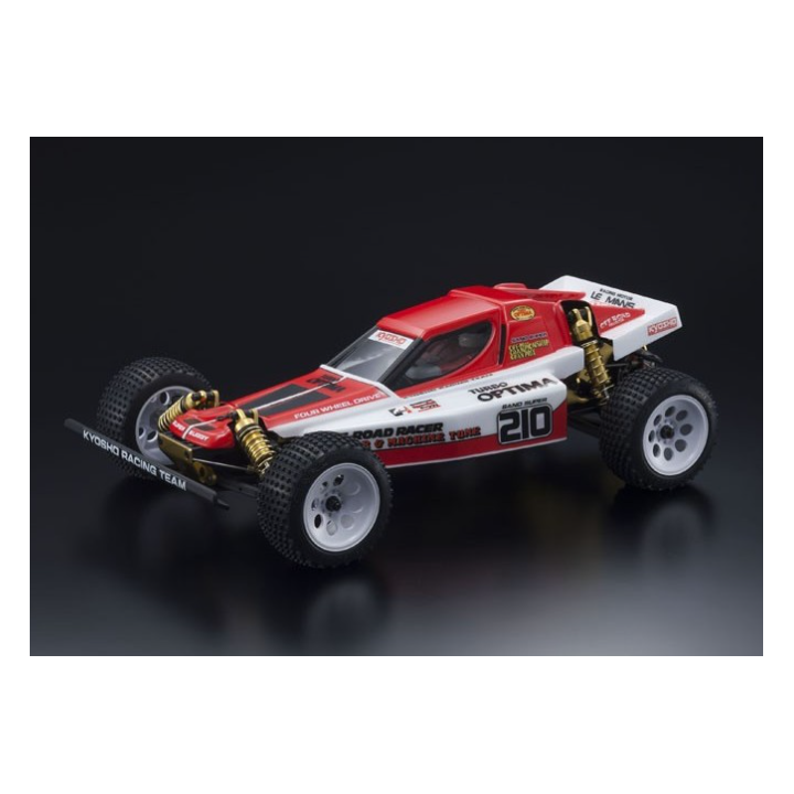 Kyosho Turbo Optima 1:10 4WD Kit | RC Off-Road Brushless | A Todo Nitro