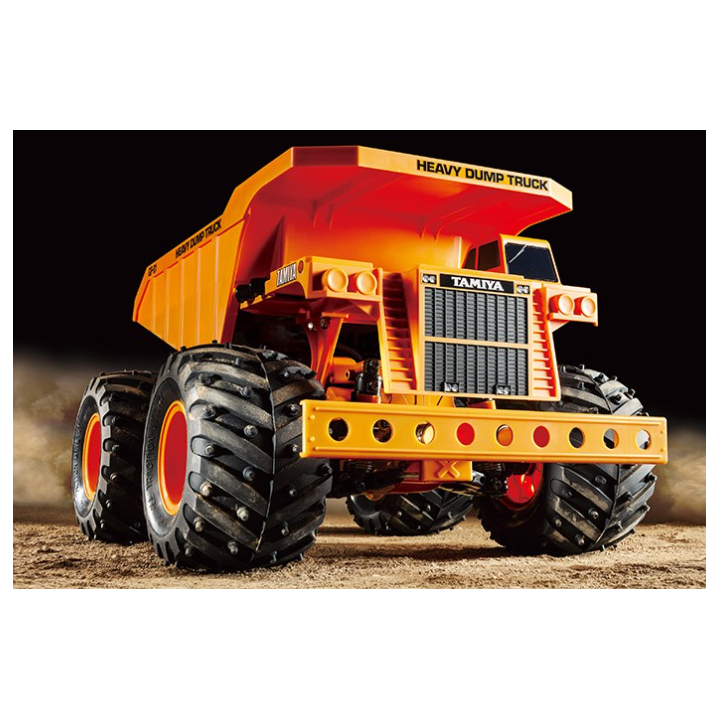 Tamiya GF-01 Heavy Dump Truck | Camión Volquete RC 4WD -