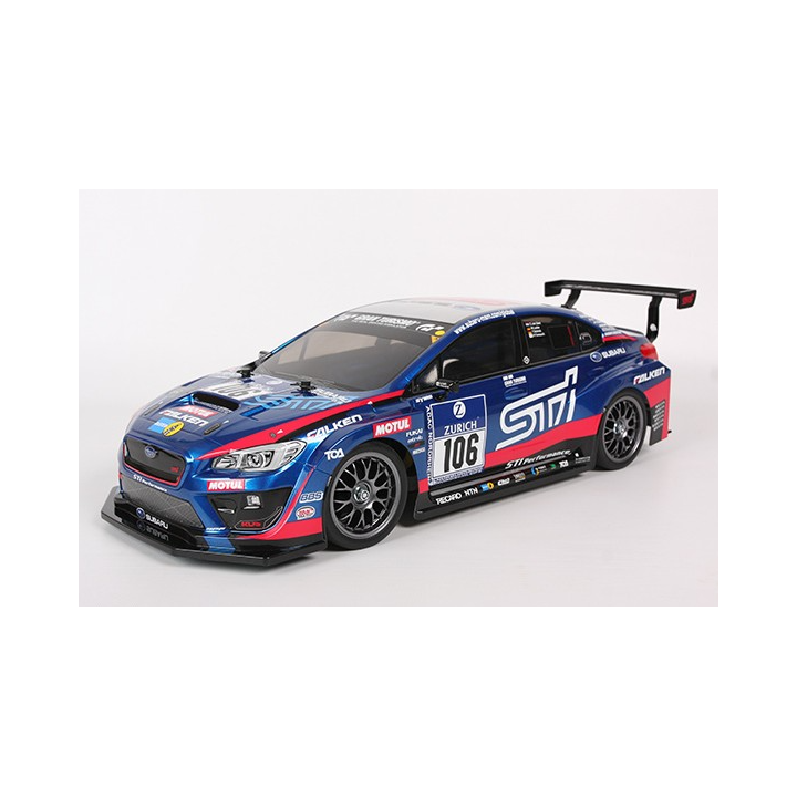Carrocería Tamiya Subaru WRX Nurburgring 1/10 – Detallada y Lista para RC