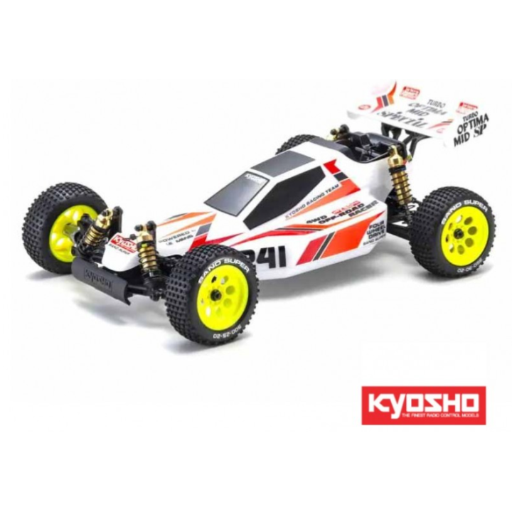 Kyosho Turbo Optima Mid Special | Buggy RC 4WD 1/10 Kit Legendary Series | A Todo Nitro