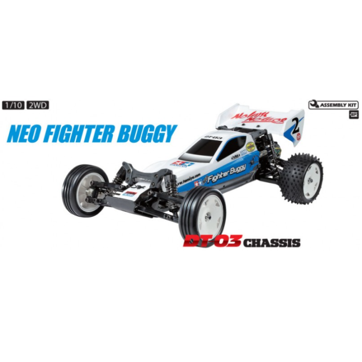 Tamiya DT-03 Neo Fighter | Buggy RC Eléctrico 1/10 Off-Road Kit