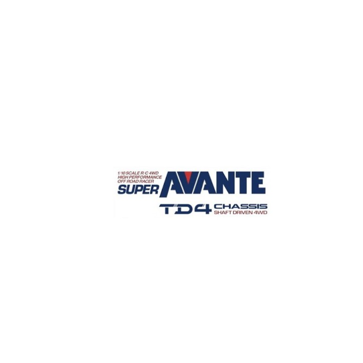 Tamiya TD-4 Super Avante | Buggy RC 1/10 Eléctrico Off-Road Kit