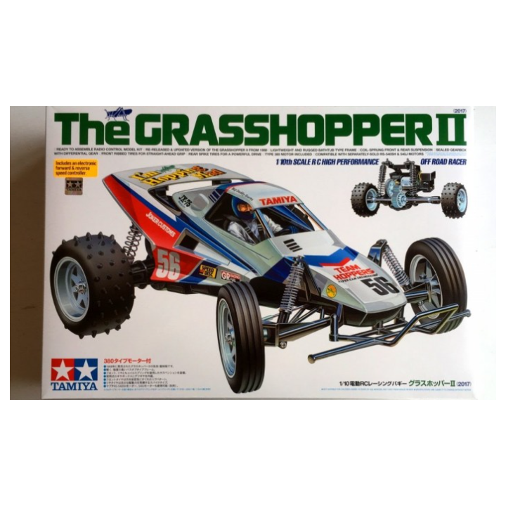 Tamiya The Grasshopper II 2017 | Buggy RC 1/10 Eléctrico Off-Road Modernizado | A Todo Nitro