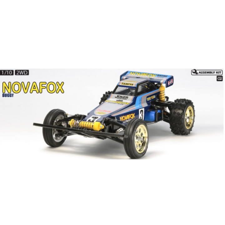 Tamiya Novafox 2013 | Buggy RC 1/10 Eléctrico Off-Road Moderno | A Todo Nitro