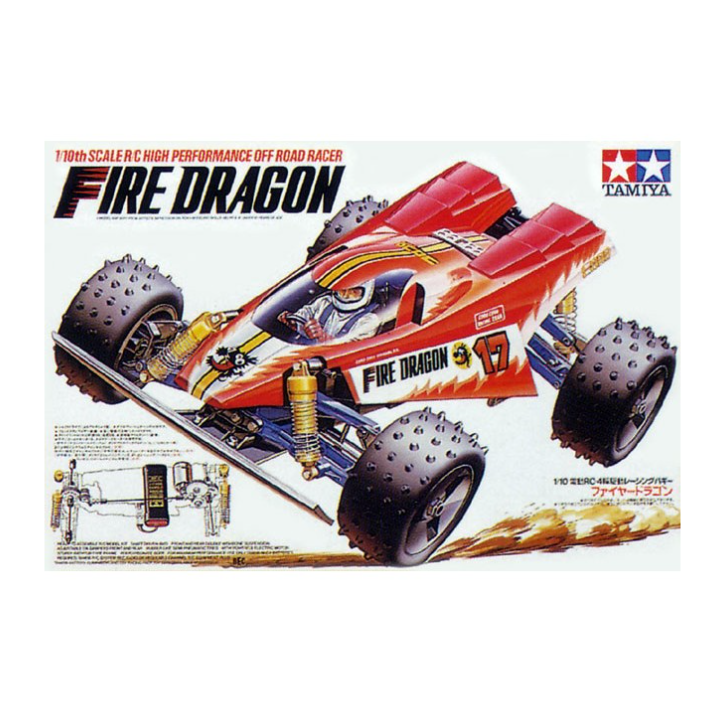 Tamiya Fire Dragon | Buggy RC 1/10 Eléctrico Off-Road Clásico | A Todo Nitro