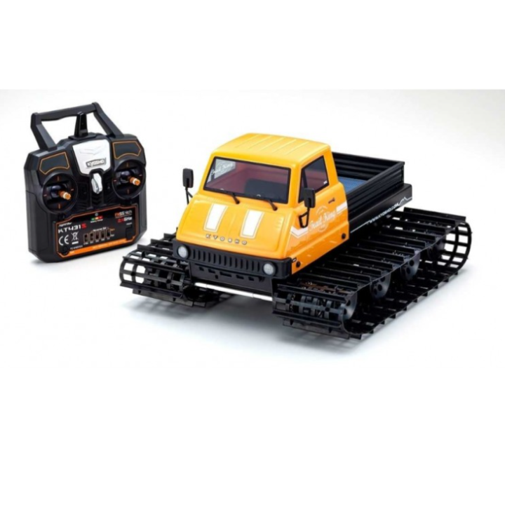 Kyosho Trail King Yellow 1/12 – Vehículo RC con orugas