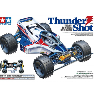 Tamiya Thunder Shot 2022 | Buggy RC 1/10 Eléctrico Off-Road Moderno | A Todo Nitro