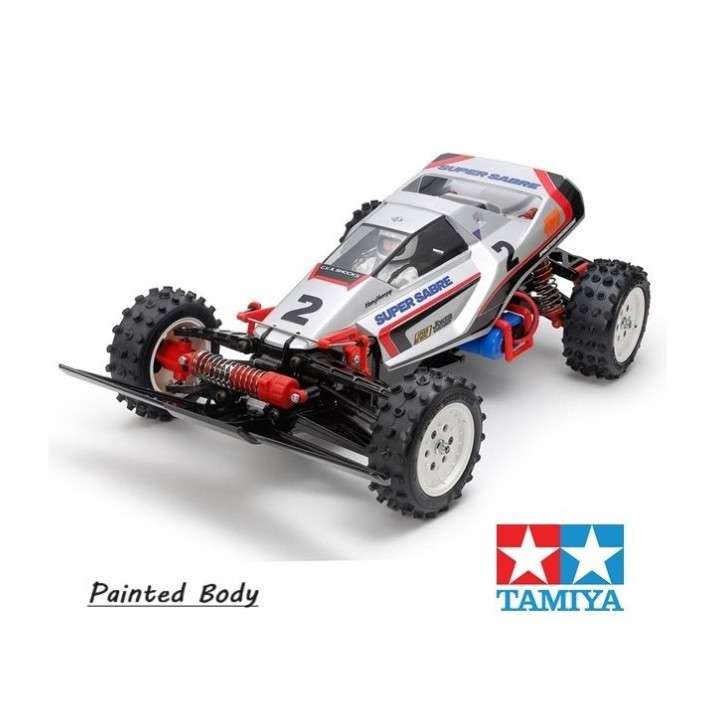 Tamiya Super Sabre 2023 | Buggy RC 1/10 Eléctrico Off-Road Moderno | A Todo Nitro