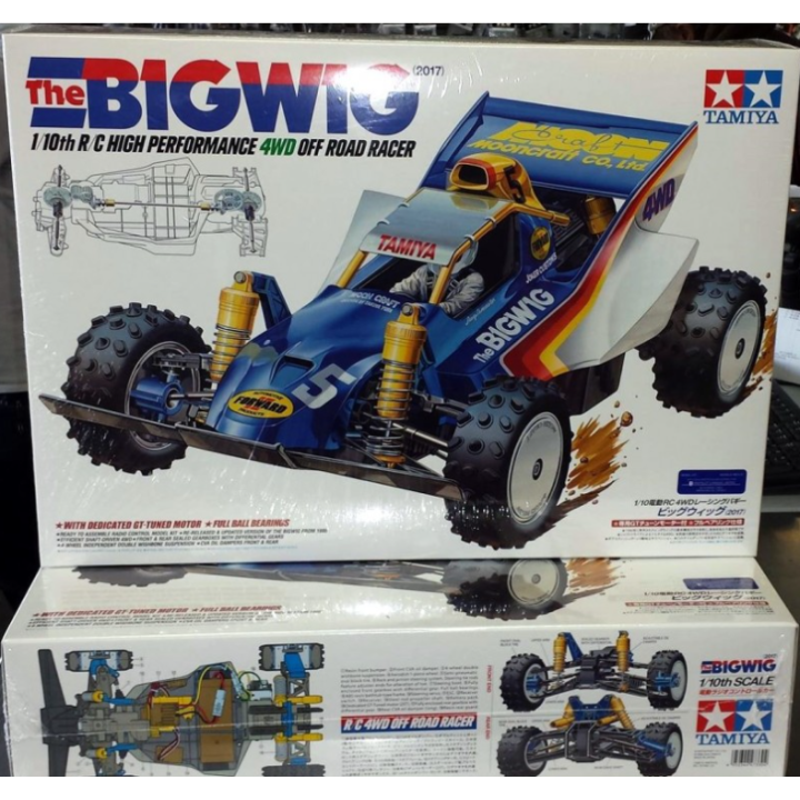 Tamiya The Bigwig 2017 | Buggy RC 1/10 Eléctrico Off-Road Clásico | A Todo Nitro