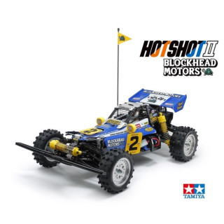 Tamiya Hotshot II Blockhead Motors | Buggy RC 1/10 Eléctrico Off-Road Kit Especial
