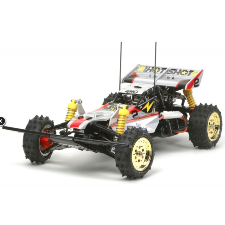 Tamiya Super Hotshot 2012 | Buggy RC 1/10 Eléctrico Off-Road Clásico | A Todo Nitro