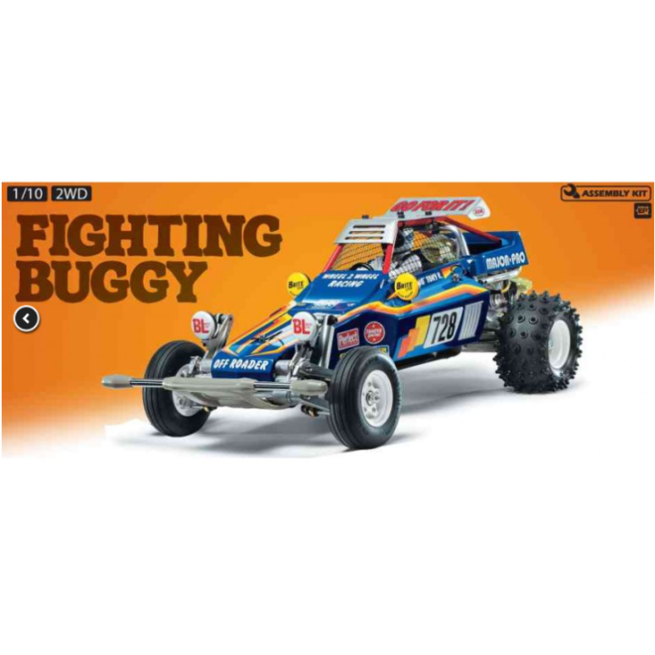 Tamiya Fighting Buggy 2014 | Buggy RC 1/10 Eléctrico Off-Road Clásico | A Todo Nitro