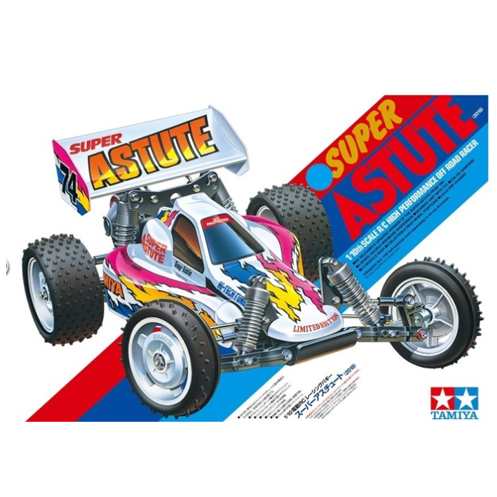 Tamiya Super Astute 2018 | Buggy RC 1/10 Eléctrico Off-Road Moderno | A Todo Nitro